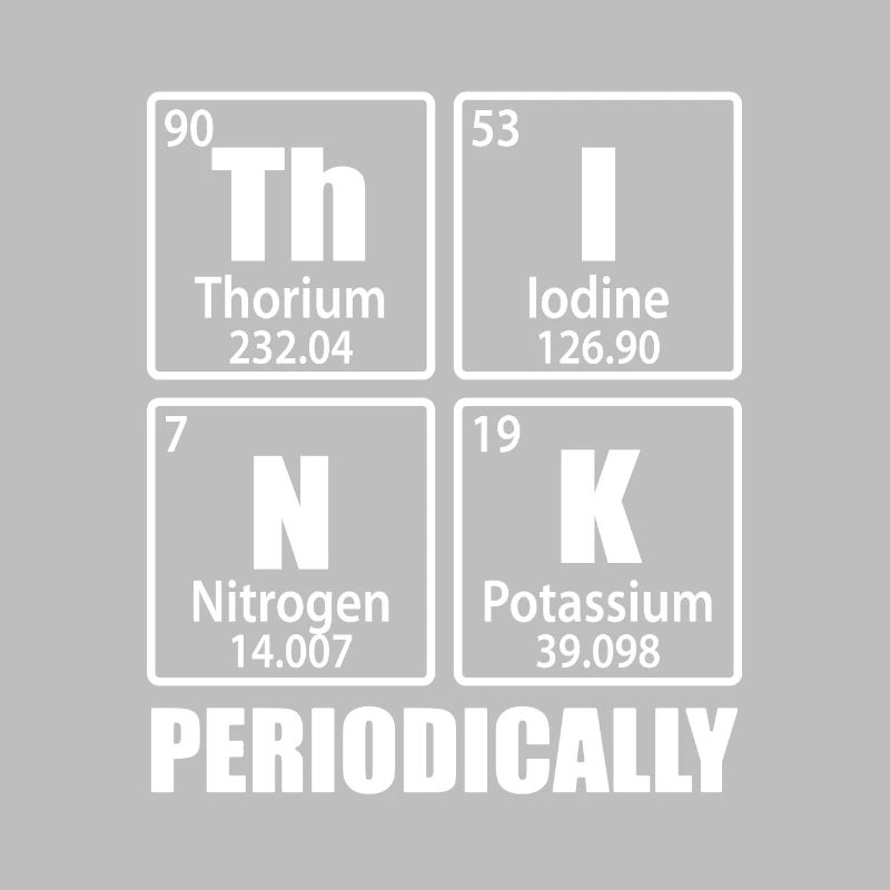 Think Periodically - Periodic Table Elements
