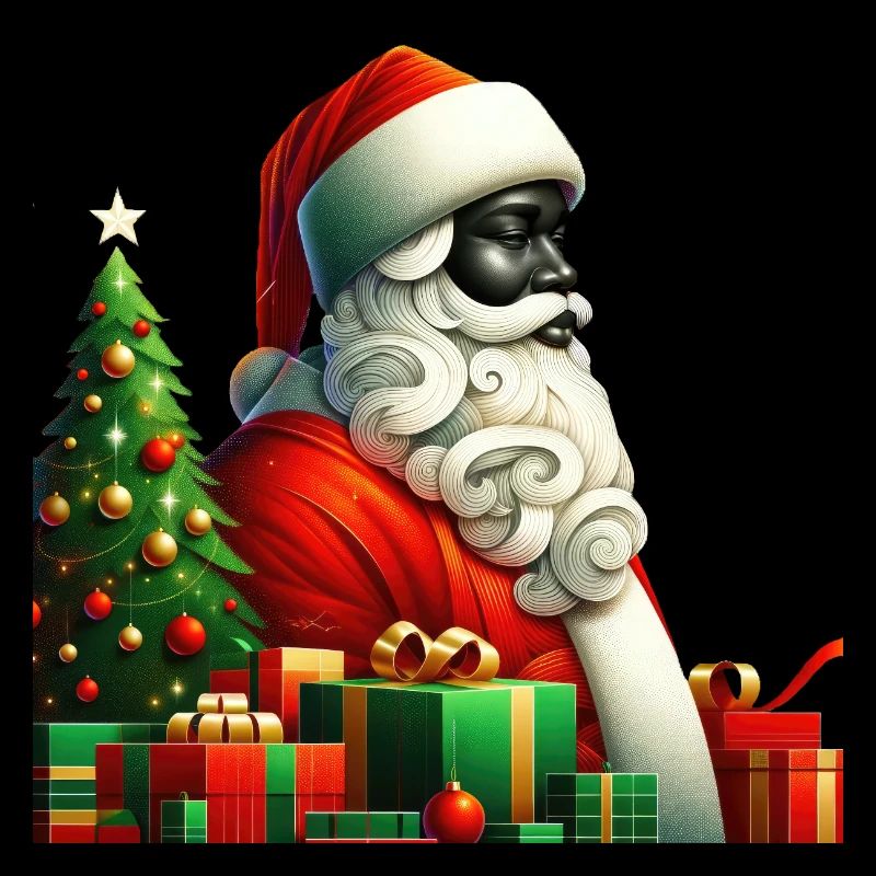 La joie de Noël du Père Noël