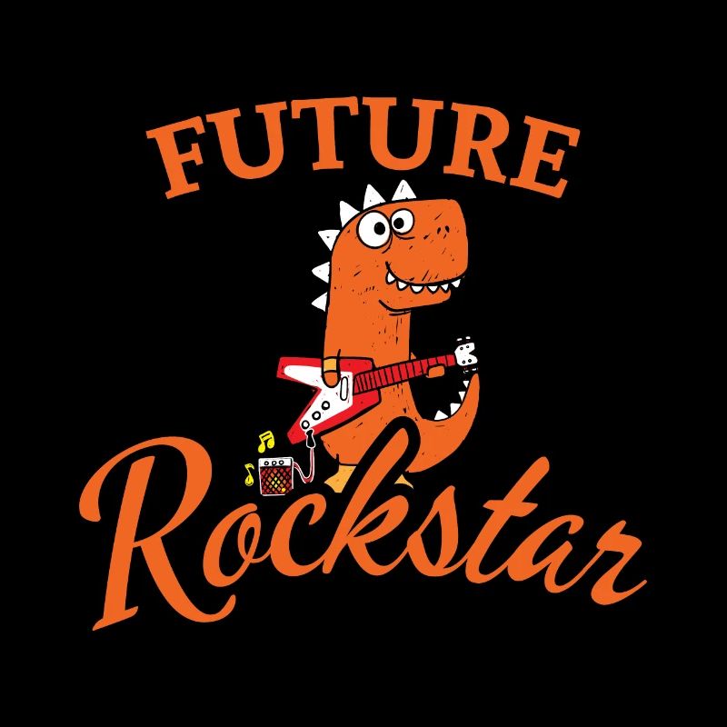 Future Dino Rock Star kids TRex gift idea