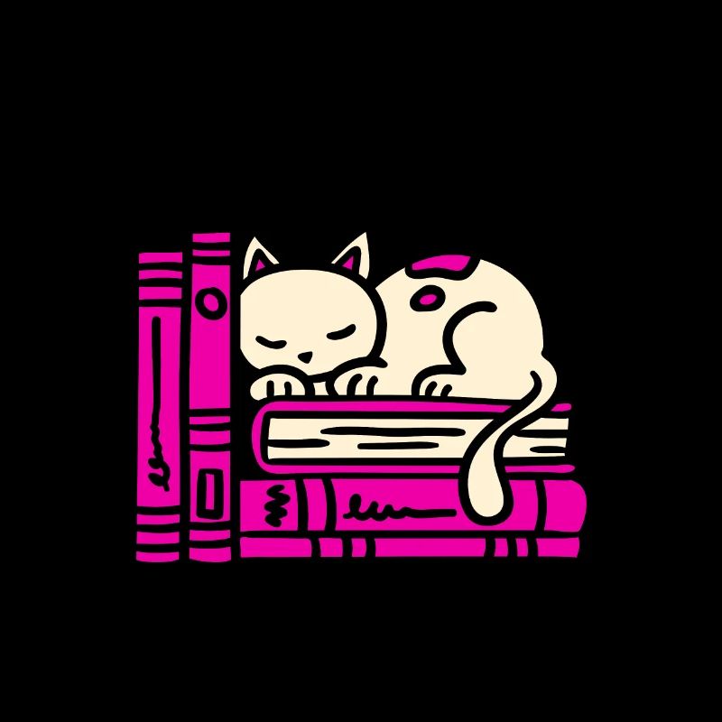 Buch Katze Bücher Lesen Katzen Mädchen Geschenk