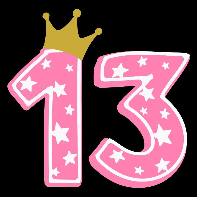 13 Krone 13th birthday 13 years