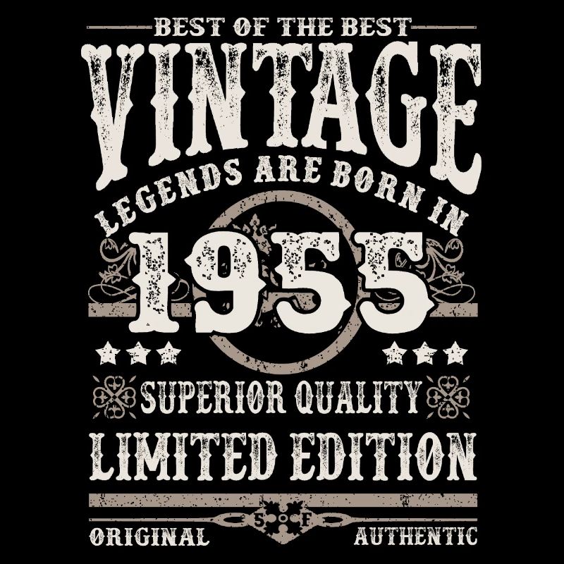 Legends are born in 1955