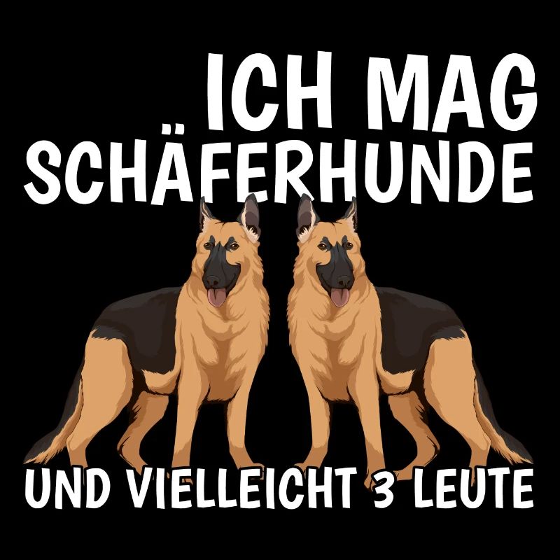 Deutscher Schäferhund Ich mag Schäferhunde