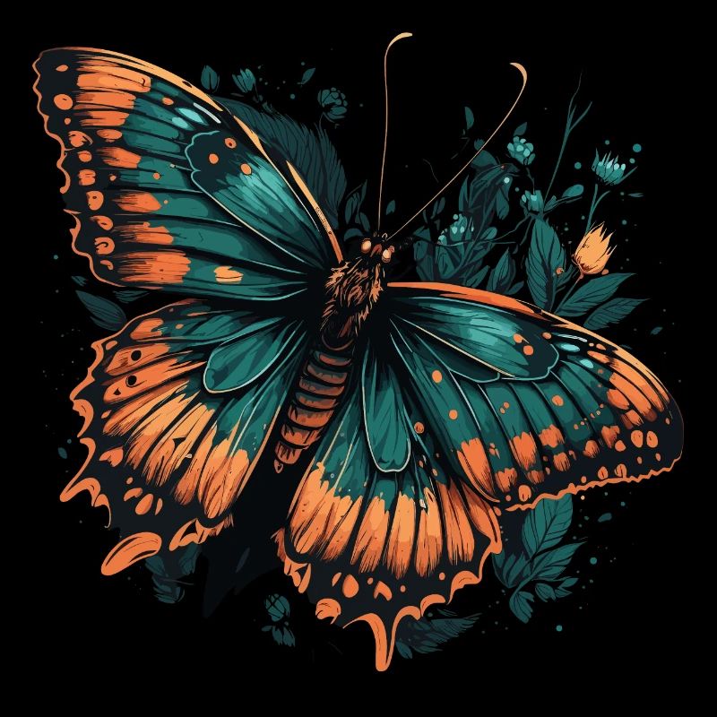 Papillon tropical