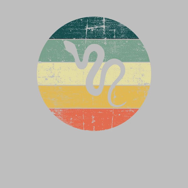 Snake Retro Reptile Python Gift idea