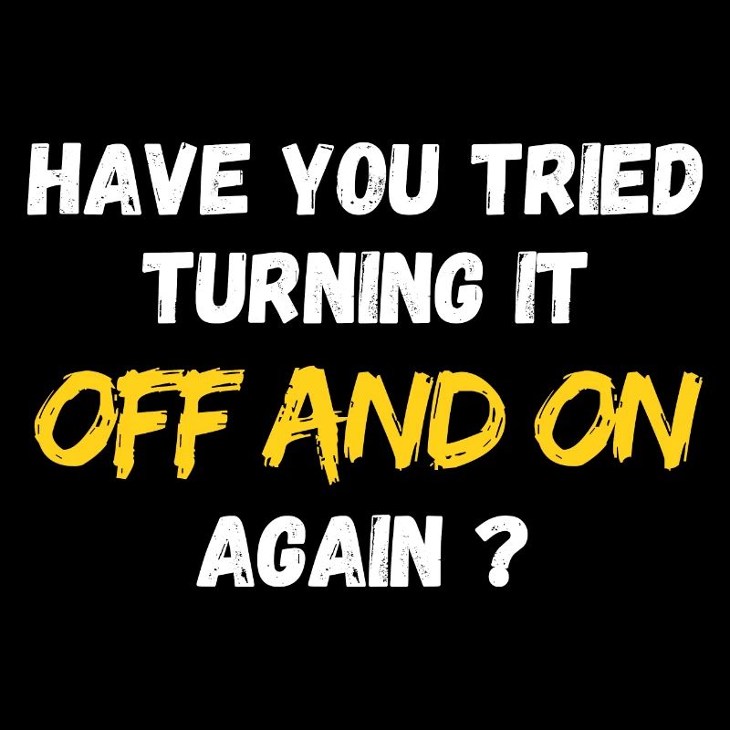Have you tried turning it off an on again ? IT PC