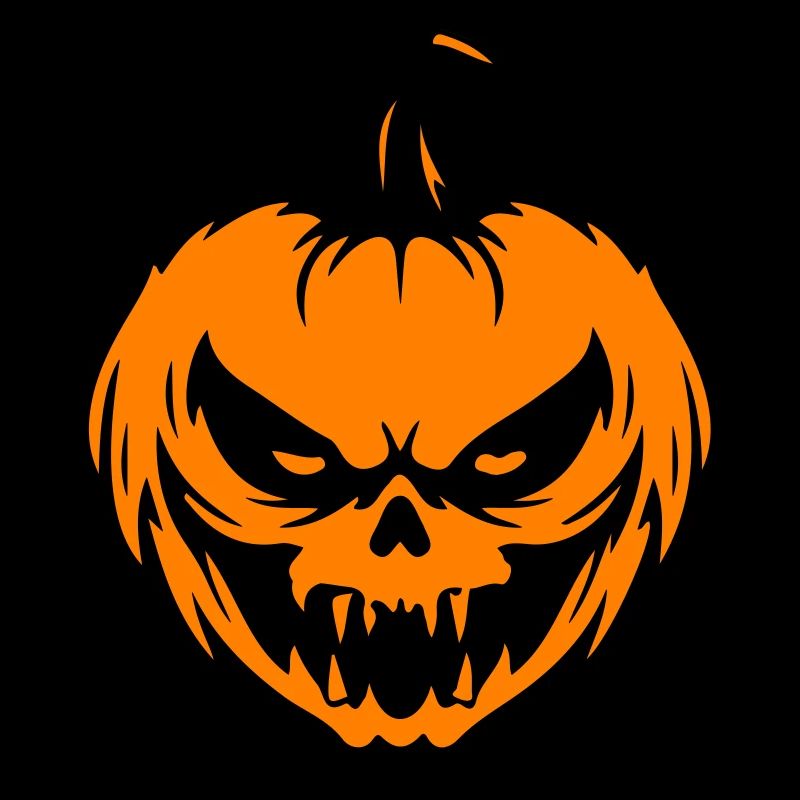 Grimace de citrouille Halloween