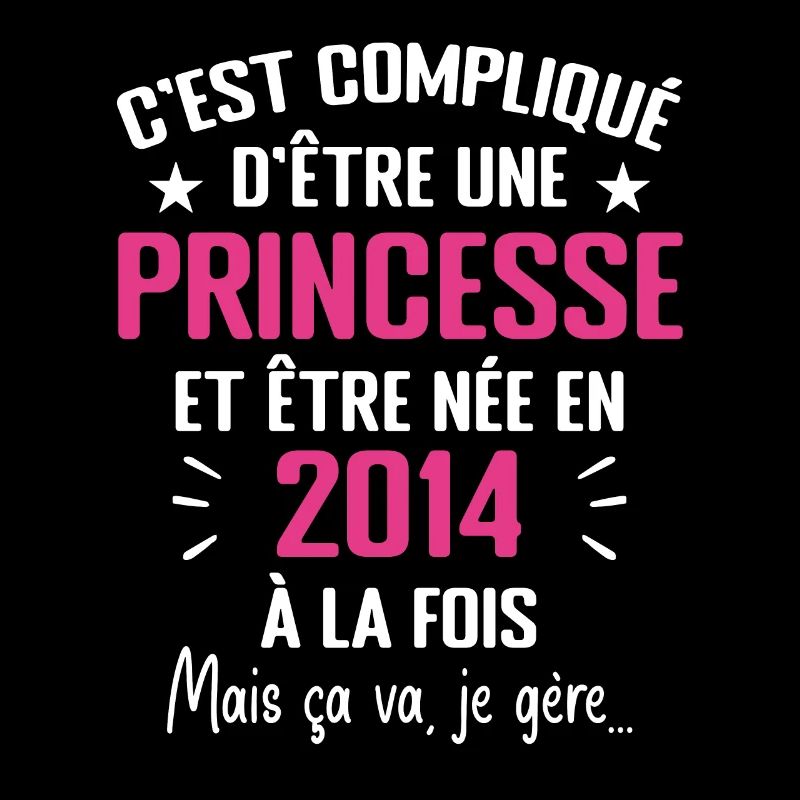 Princesse Née en 2014 - Cadeau D'anniversaire 2014