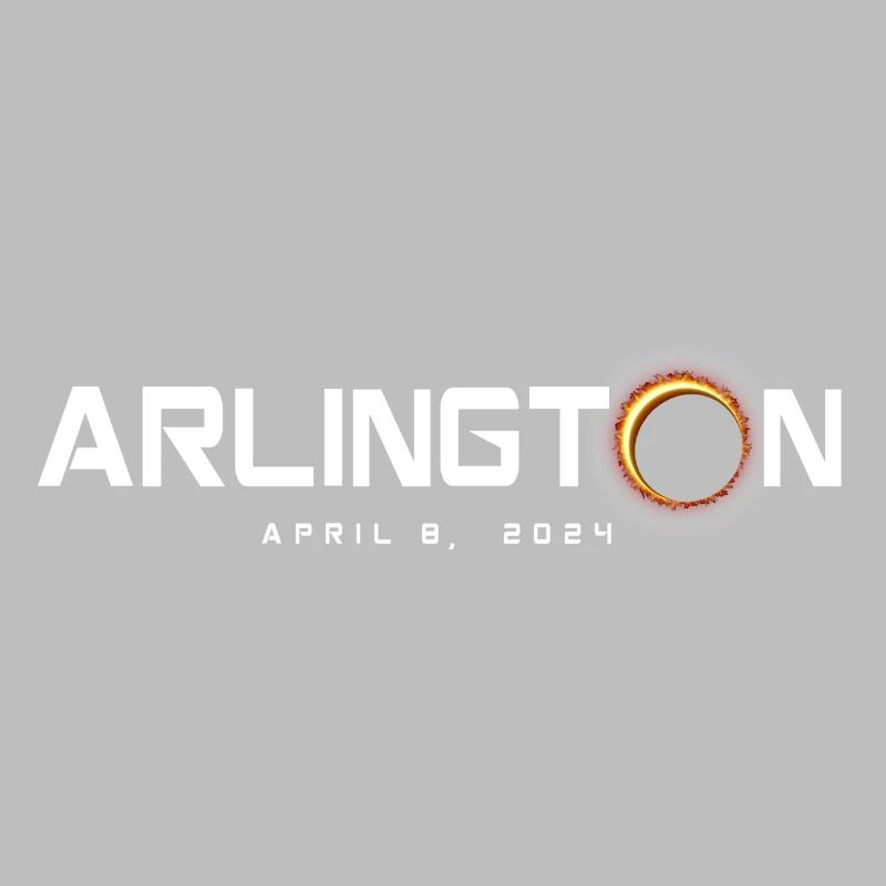 Arlington Texas 2024 Eclipse Souvenir April 8