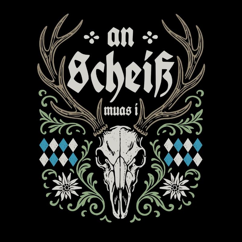 Hirschgeweih - An Scheiß muas i - Bier & Gaudi