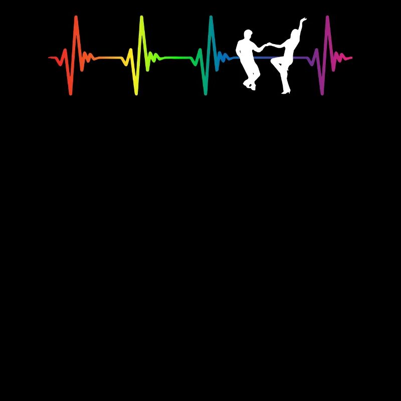 Swing Dance Rainbow Heartbeat
