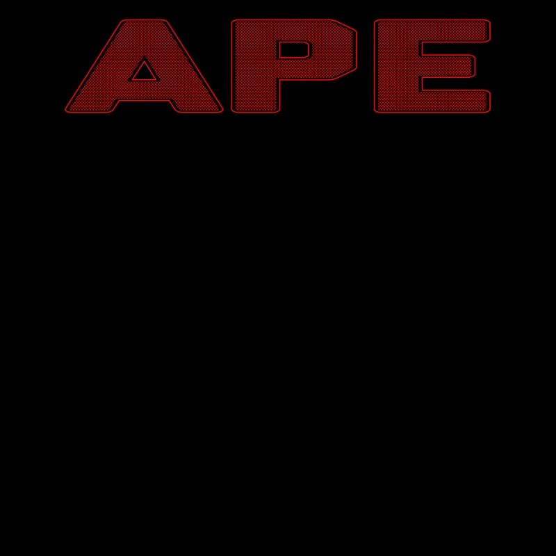 Ape Dotted Text Design