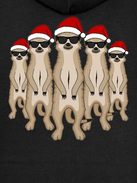 Funny meerkats group Christmas gift
