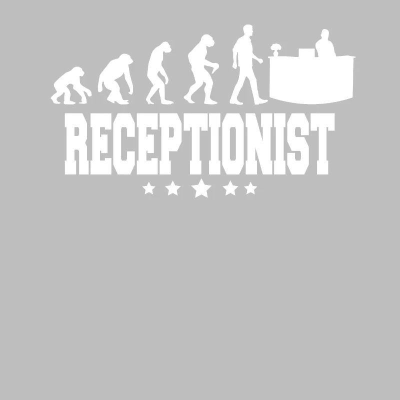 évolution de la réceptionniste