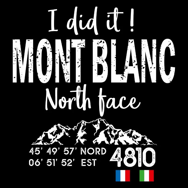 I did it Mont blanc hiking alpinisme alpiniste