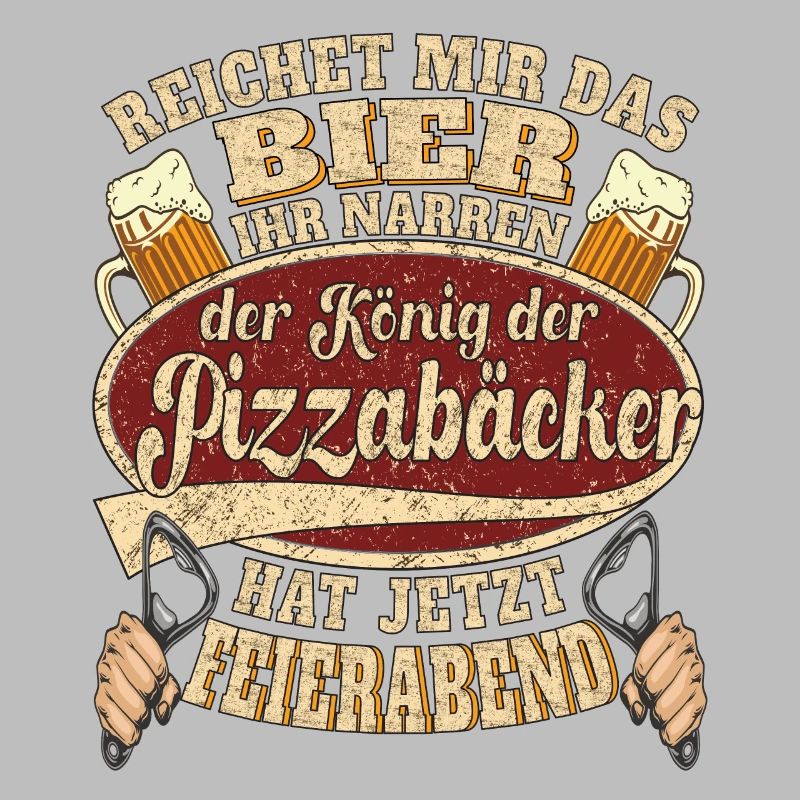 Pizzabäcker Bier Feierabend