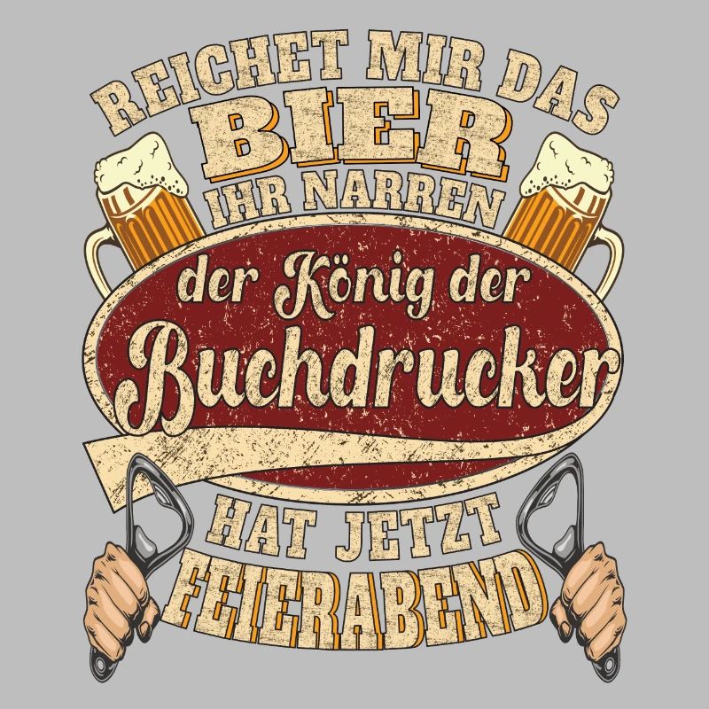 Buchdrucker Bier Feierabend