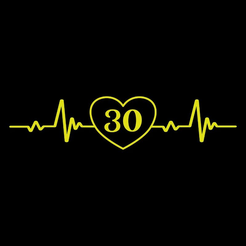 30. Geburtstag Herz 30