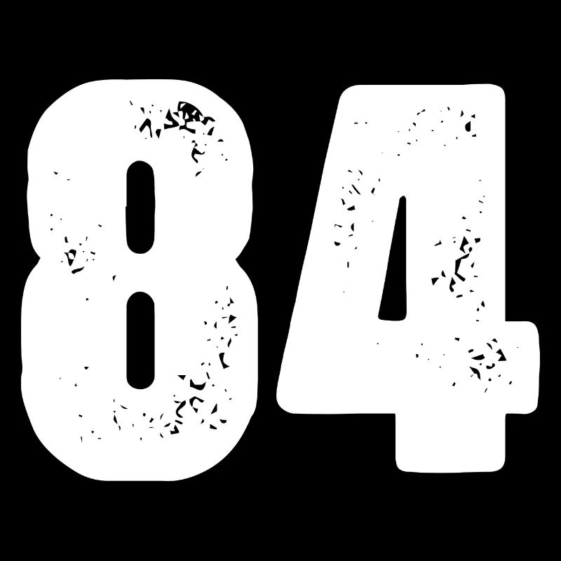 84 Maillot numéro