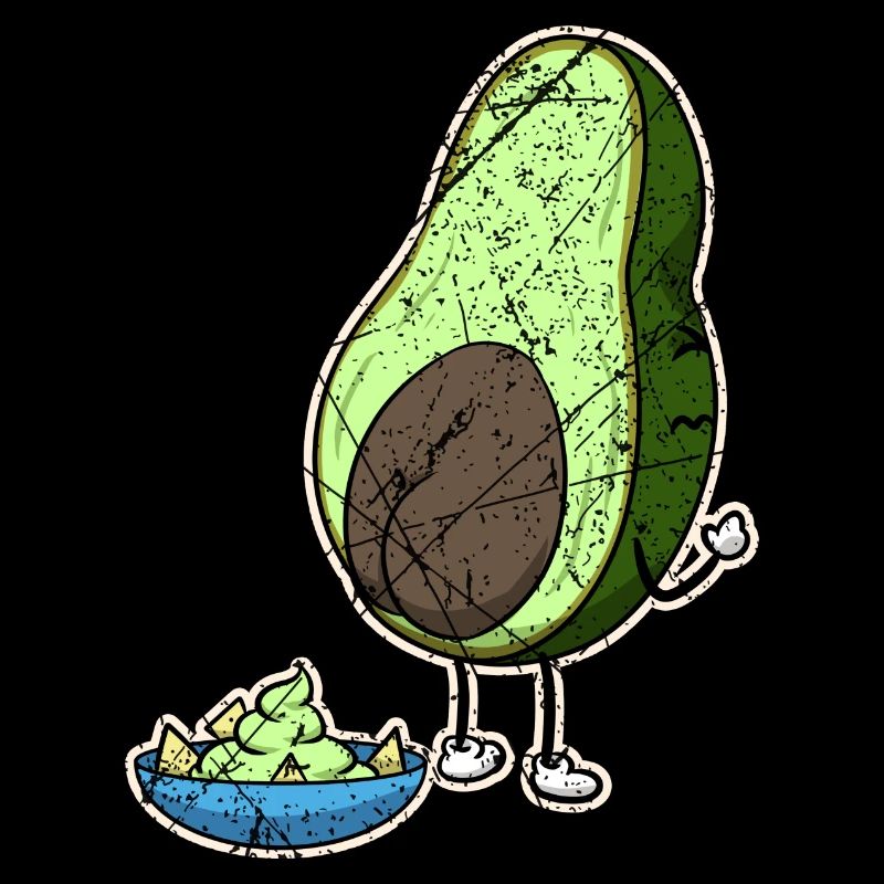 Vegan Vegetarier Avocado Sosse Dip I Geschenk