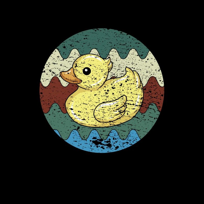 Bath Duck Retro