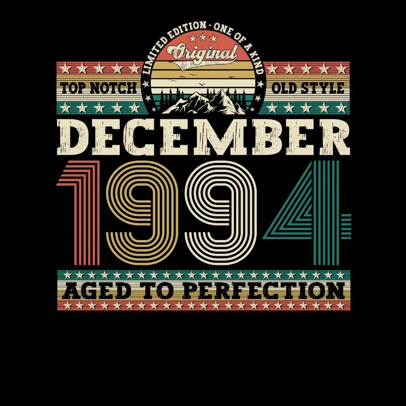 Cadeau original du 28e anniversaire de décembre 1994