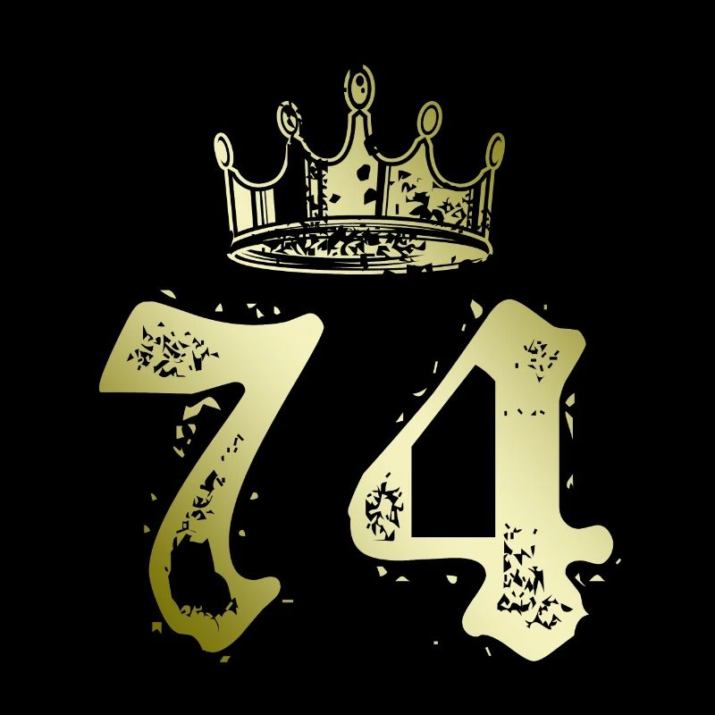 74 Zahl Krone