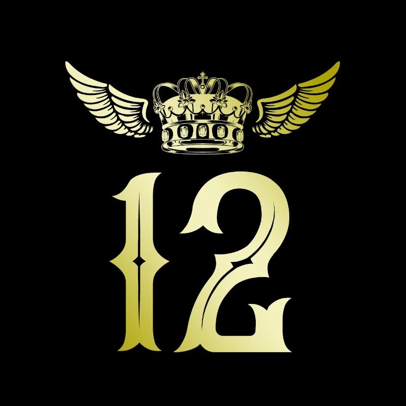 12 Zahl Krone