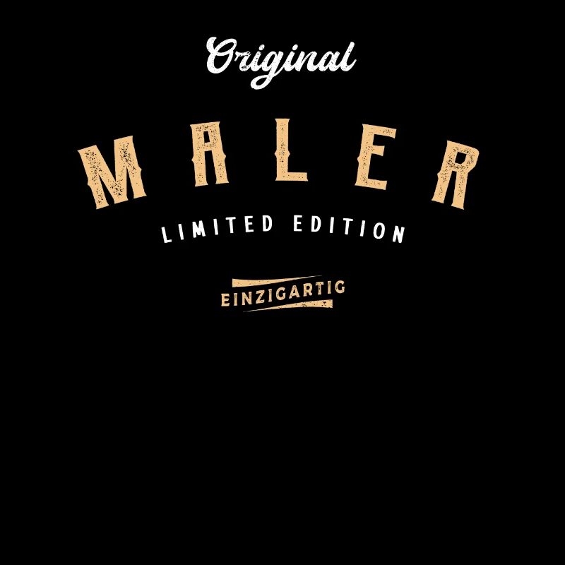 Maler Limited Edition Lustiges Lackierer