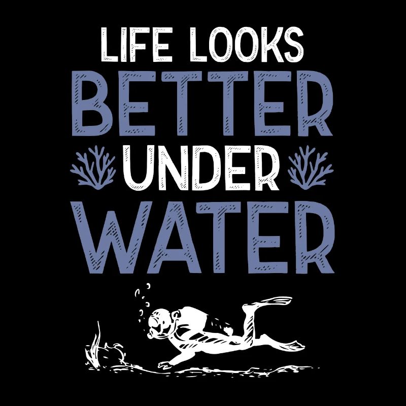 Diving underwater