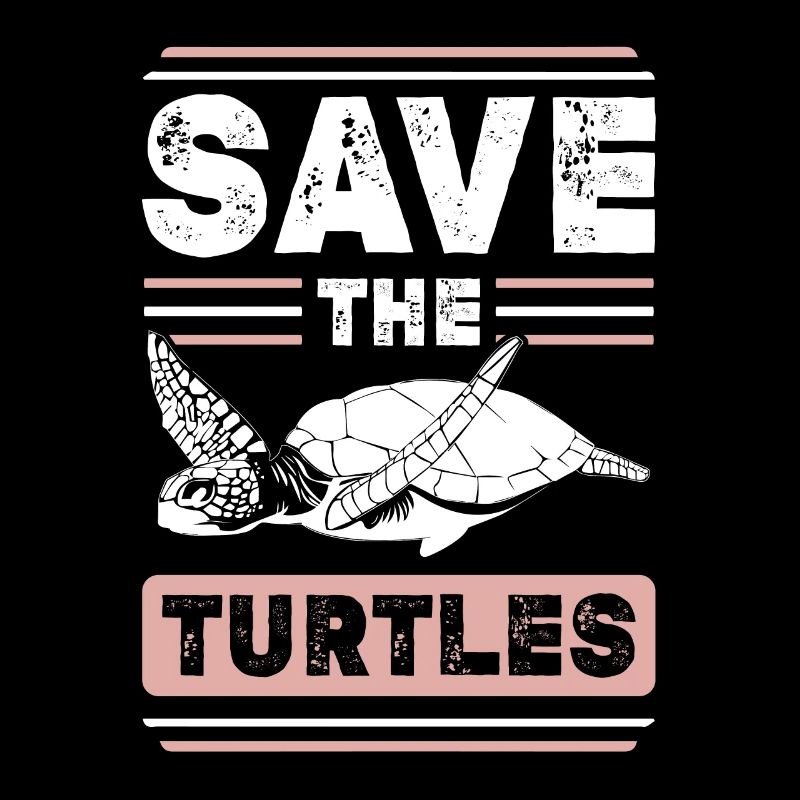 Animal rights activist turtle