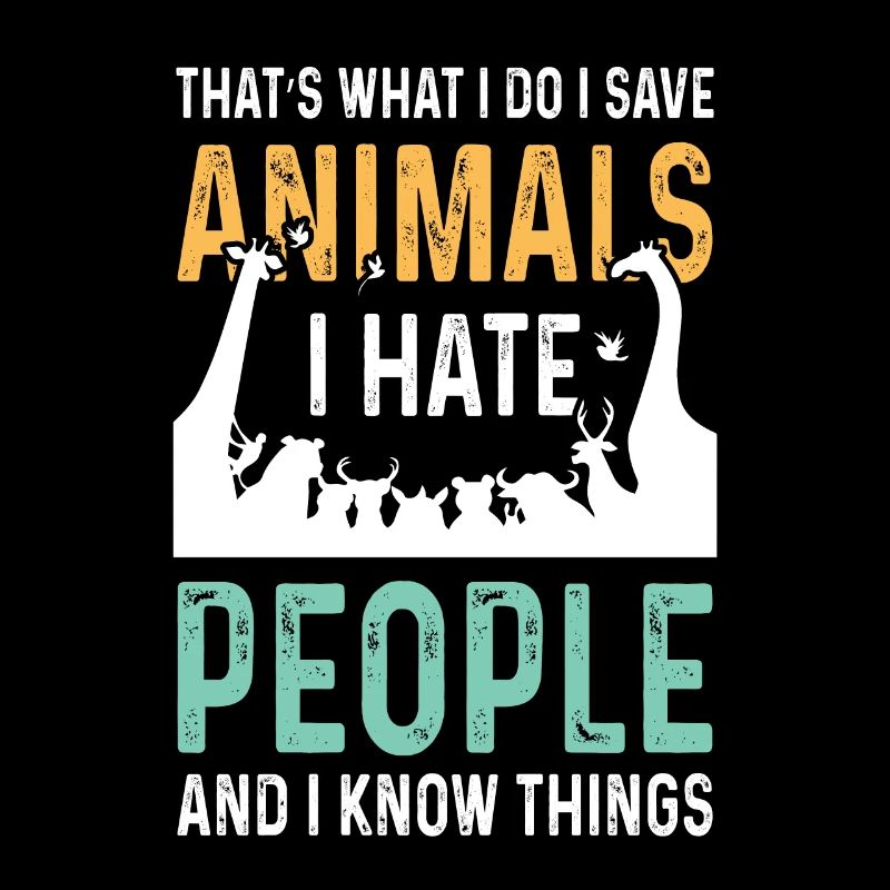I hate people animal rights activists