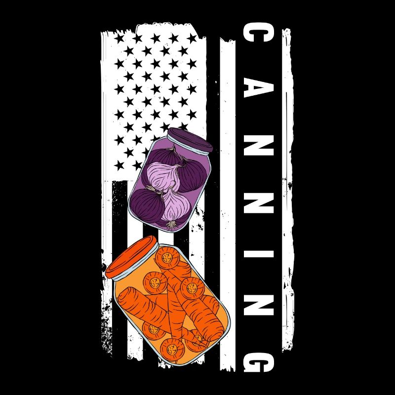 Flag USA Canning