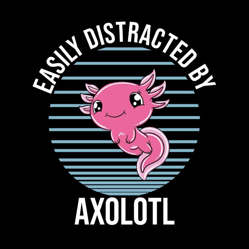 Axolotl drôle Axolotl mignon