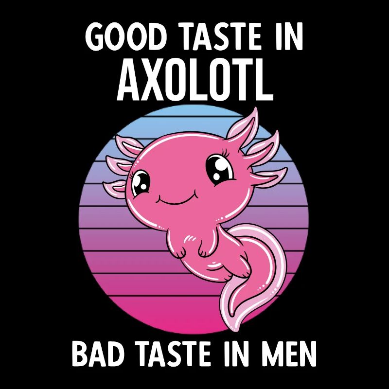 Axolotl drôle Axolotl mignon