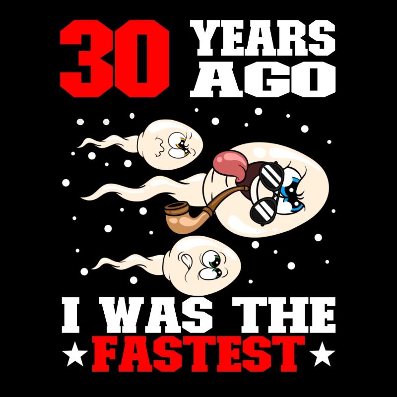 Drôle d’anniversaire disant 30 ans