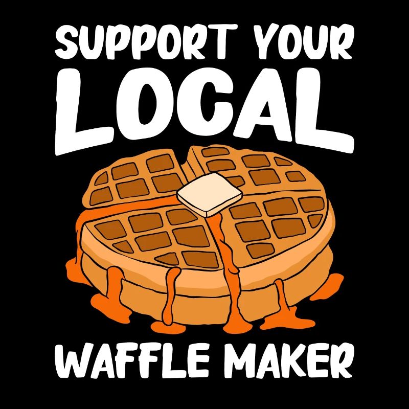 Waffle making waffle maker