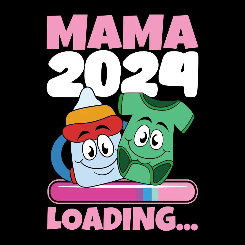 Mama 2024 werdende Mutter Schwangerschaft
