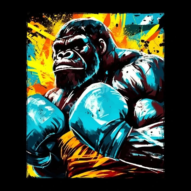 Gorilla Boxer Fighter Beast