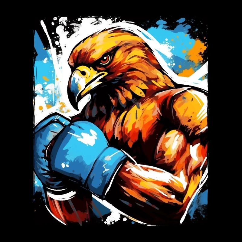 Eagle Animal Boxer Fighter