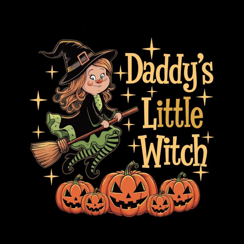 Halloween Witch Daddy's Little Witch