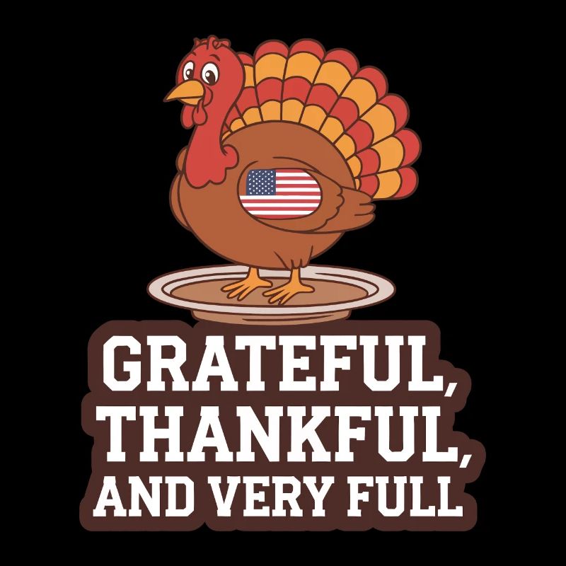 Dinde drôle de Thanksgiving