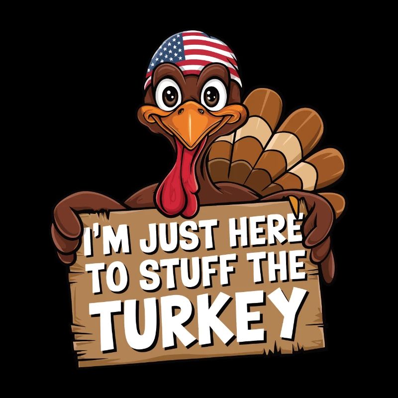 Dinde drôle de Thanksgiving