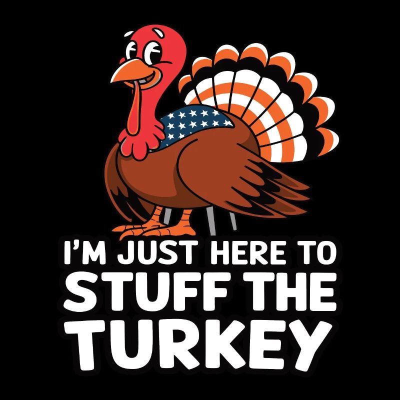 Dinde drôle de Thanksgiving