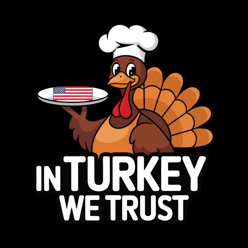 Dinde drôle de Thanksgiving