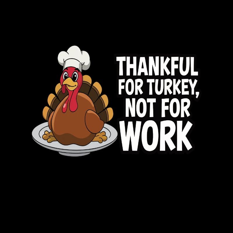Dinde drôle de Thanksgiving