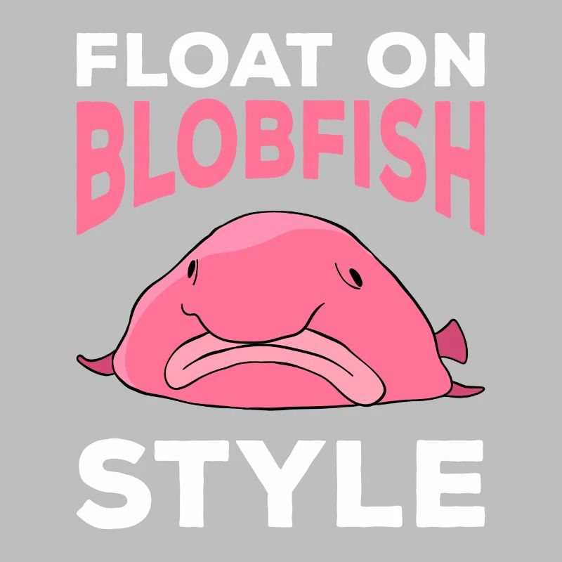 Drôle de poisson Blobfish mignon