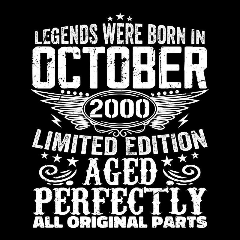 Les légendes sont nées en octobre 2000 - 2000