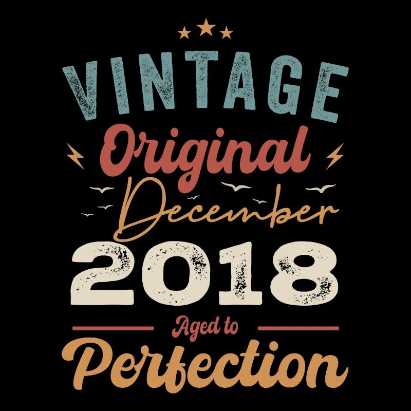 Anniversaire Millésime - Décembre 2018 - Idée Cadeau