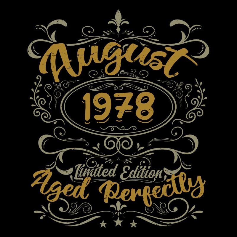 August 1978 August Geburtstagsgeschenk 1978 August 1978
